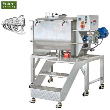 double horizontal ribbon mixer for good mixing